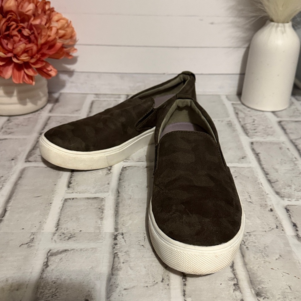 Dr. Scholl's Sustainable Comfort Slip On Sneakers Camo Casual‎ Shoes